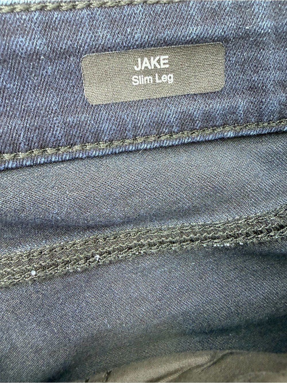 Mavi Men's Jake Slim Jeans in Dark Blue Size 36x30 - Picture 8 of 10